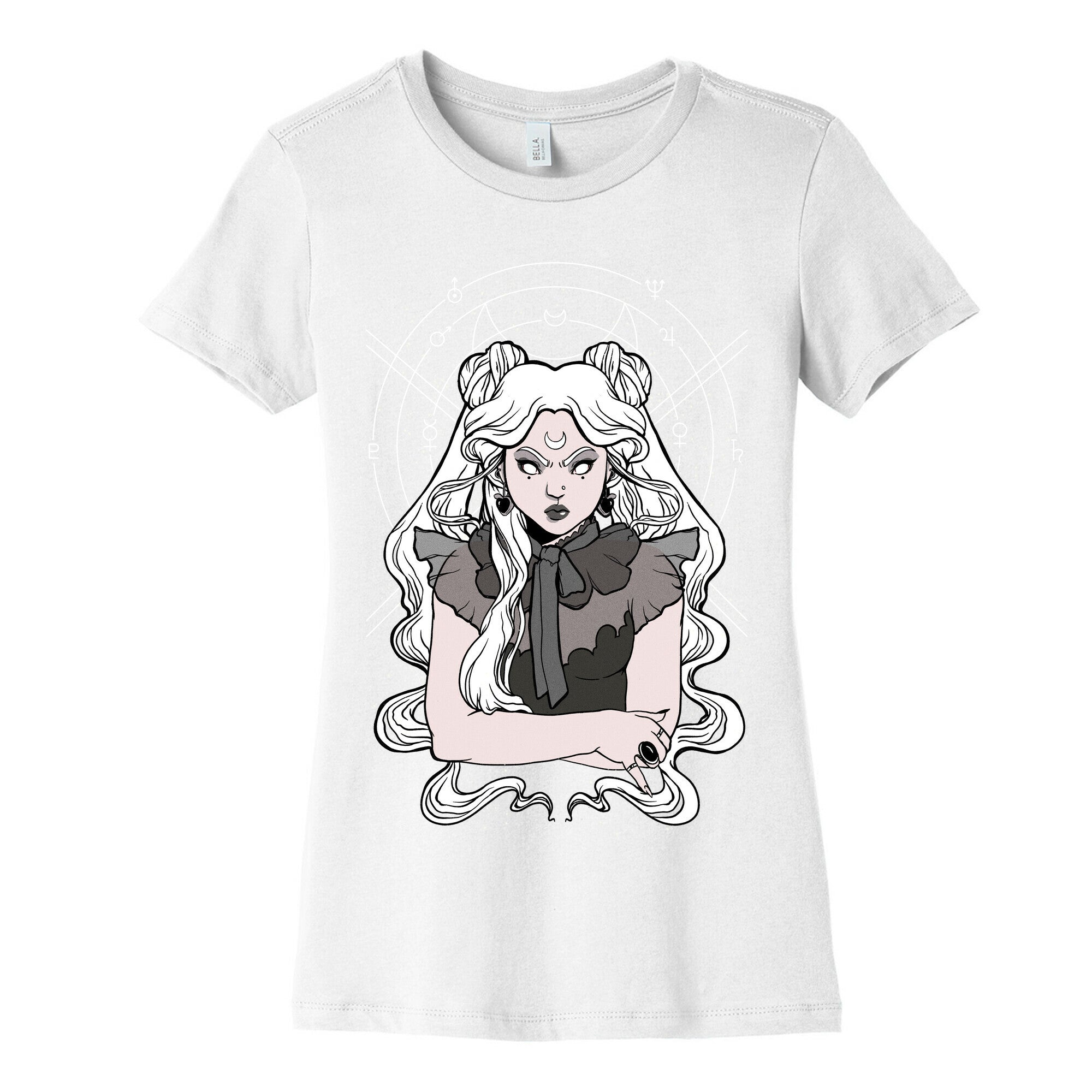 Goth Usagi (Sailor Moon Parody) Women's Cotton Tee